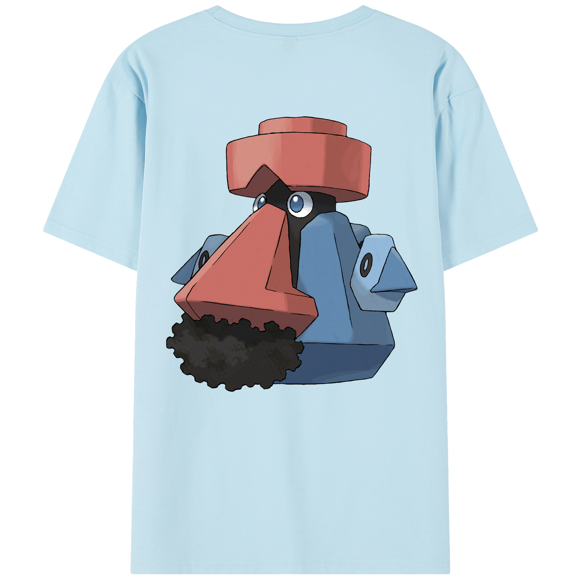 （画像用） ポケットモンスター Pokémon 綿100％半袖Tシャツ（背面プリント）